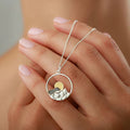 MOUNTAIN LUCKY CHARM NECKLACE