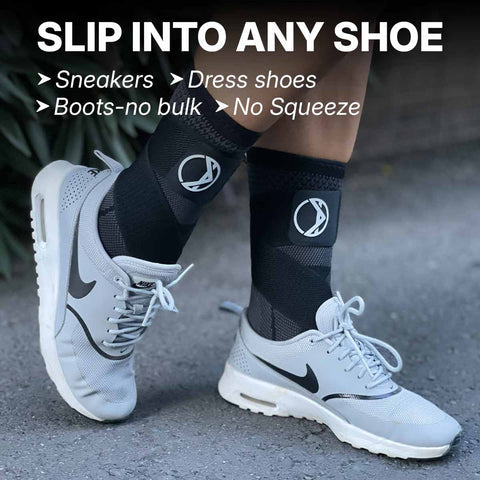 Foot Sleeves With Support Straps